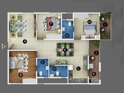 3BHK-West-A-Trendsquares-Akino-Panathur