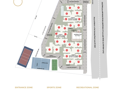 Trendsquares Panathur Master plan